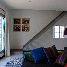 Hall et escaliers. Duplex Ancien Quincaillerie .