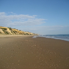 Playa de Mazagón.