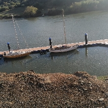 Pantalán para flota de recreo y deportes naúticos, Puerto de la Laja. 2022